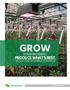GROW PRODUCE WHAT S BEST YOUR BUSINESS INTELLIGENT LIGHTING FOR COMMERCIAL CROP PRODUCTION.