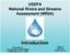 Introduction. USEPA National Rivers and Streams Assessment (NRSA) Credit to: Colin Hill Tetra Tech, Inc.