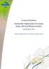 European Roadmap Sustainable Freight System for Europe Green, Safe and Efficient Corridors