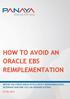 HOW TO AVOID AN ORACLE EBS REIMPLEMENTATION