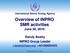 Overview of INPRO SMR activities June 30, 2010