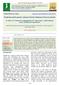Production and Economic Analysis of Oyster Mushroom (Pleurotus florida)
