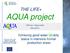 AQUA project THE LIFE+ Achieving good water QUality status in intensive Animal production areas. CRPA spa - Reggio Emilia Aldo Dal Prà