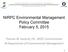 NIRPC Environmental Management Policy Committee February 5, 2015