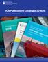 ICS Publications Catalogue 2018/19. Vital Guidance for Ship Operators