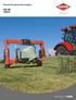 Round and square bale wrappers RW-SW SERIES.   be strong, be