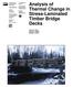 Analysis of Thermal Change in Stress-Laminated Timber Bridge Decks