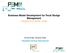 Business Model Development for Fecal Sludge Management Insights from Bihar, India. Sanjay Singh, Aprajita Singh Population Services International