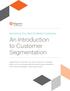 An Introduction to Customer Segmentation