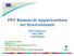 FP7 Research opportunities on Environment