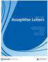 AssayWise Letters. Volume 5 Issue 1. AAT Bioquest