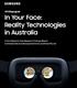 Whitepaper In Your Face: Reality Technologies in Australia