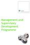 Management and Supervisory Development Programme
