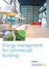 Energy management for commercial buildings