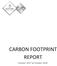 CARBON FOOTPRINT REPORT