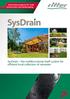 SysDrain the multifunctional shaft system for efficient local collection of rainwater. Innovative products for road construction and landscaping