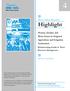 Highlight. Water Policy Research. Poverty, Gender, and Water Issues in Irrigated Agriculture and Irrigation Institutions