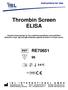 Thrombin Screen ELISA