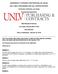 ADDENDUM 4 TO REQUEST FOR PROPOSAL NO. 660-BC UNLV 1098-T PROCESSING AND CALL CENTER SUPPORT. University of Nevada, Las Vegas. Purchasing Department