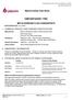 Material Safety Data Sheet CIMVANTAGE 17BC METALWORKING FLUID CONCENTRATE