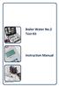 Boiler Water No.2 Test Kit Instruction Manual