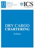 DRY CARGO CHARTERING Syllabus