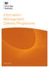 Information Management Delivery Programme