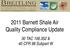 2011 Barnett Shale Air Quality Compliance Update. 30 TAC & 40 CFR 98 Subpart W