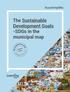 The Sustainable Development Goals -SDGs in the municipal map