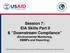 Session 7: EIA Skills Part II & Downstream Compliance (Environmental Monitoring, EMMPs and Reporting)