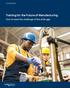 Training for the Future of Manufacturing