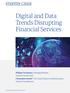 Digital and Data Trends Disrupting Financial Services