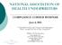 NATIONAL ASSOCIATION OF HEALTH UNDERWRITERS