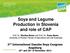 Soya and Legume Production in Slovenia and role of CAP