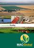 Corporate Profile. consultants for agribusiness & mining industries