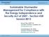 Sustainable Stormwater Management for Compliance with the Energy Independence and Security Act of Section 438 Session 8015