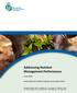 Addressing Nutrient Management Performance. June International Fertilizer Industry Association (IFA)