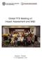 Global FFS Meeting on Impact Assessment and M&E