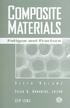 Composite Materials: Fatigue and Fracture (Sixth Volume)