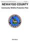NEWAYGO COUNTY Community Wildfire Protection Plan 2010 Edition