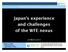 Japan s experience and challenges of the WFE nexus