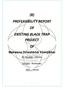 (B) PREFEASIBILITY REPORT OF EXISTING BLACK TRAP PROJECT OF