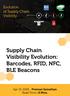 Supply Chain Visibility Evolution: Barcodes, RFID, NFC, BLE Beacons