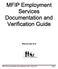 Effective May MFIP ES Documentation and Verification Guide May 2015 Page 1