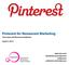 Pinterest for Restaurant Marketing