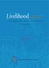 Livelihood. A struggle to subsist or right to life. D. T. Reji Chandra. a study report