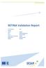 RETINA Validation Report