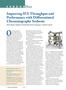 Improving IEX Throughput and Performance with Differentiated Chromatography Sorbents