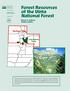 Forest Resources of the Uinta National Forest