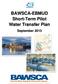BAWSCA-EBMUD Short-Term Pilot Water Transfer Plan. September 2013